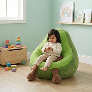 Sillón Puff Moderno de Espuma Triturada para Niños, Sofá Plegable Ecológico para Sala de Estar y Dormitorio, Uso para Mayores de 2 Años - Product Image 1