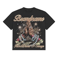 T-shirts sportifs à la mode personnalisés de conception haut de gamme, 100% coton, col rond, coupe ample pour hommes, prix de gros