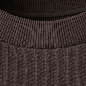 Conjunto de Sudadera y Pantalones Cortos para Mujer, Diseño de Cuello Redondo, Mezcla de Algodón, Estilo Moderno, para Uso Casual y Salidas de Verano - Product Image 6