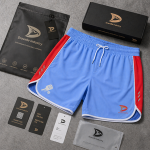 Pantalones Cortos de Pickleball Estilo Vintage para Hombre, de Secado Rápido, Elásticos, Deportivos, al por Mayor, Directo de Fábrica - Product Image 6