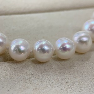 Collar de Plata S925 con Colgante de Perla de Agua Dulce Edison 2025, 13-14 mm, Redonda, con Luz Intensa, Ligeramente Imperfecta - Product Image 3