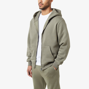 Ensemble de survêtement vintage respirant 2-en-1 pour homme, collection automne 2026 – Sweat à capuche et pantalon de sport décontracté haut de gamme - Product Image 4