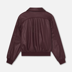 Hot Selling XS Men's Winter Jacket High Street Style <b>Cow</b> Skin Canvas Eco-Friendly Breathable Windproof Lightweight Front Logo - Product Image 5