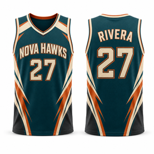 Uniforme de Baloncesto Personalizado, Sublimado, Directo de Fábrica, para Equipos Juveniles, Exportación, OEM, ODM, Impresión, Costura, Sin Mangas - Product Image 6