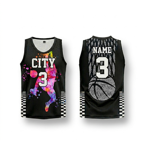 Maillot de basket Pinnacle Apex 22 sublimé, débardeur unisexe adulte respirant, vêtements de sport en mesh pour le basket-ball américain, toutes saisons - Product Image 3
