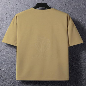 เสื้อยืดโอเวอร์ไซส์ผู้ชาย ดีไซน์ใหม่ ผ้าฝ้าย 100% ขายส่ง เสื้อผ้าแฟชั่นทรงหลวม พิมพ์ลาย เสื้อยืดโอเวอร์ไซส์ผู้ชาย - Product Image 3
