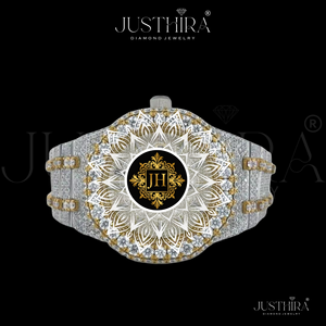 Reloj de Cuarzo con Cristal de Zafiro y Diamantes de Moissanita en Acero Inoxidable, Joyería de Moda para Mujer, Resistente al Agua 10 Bar, Regalo - Product Image 3