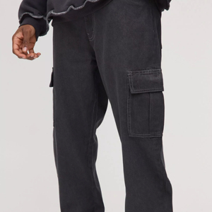 2026 New Design Good Quality 100% Pure Stretchable Slim Fit Pants Breathable Men Fashion Casual Comfortable Slim Fit Jean Pants - Product Image 3