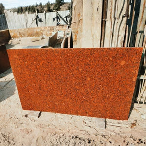 Prix exceptionnels pour des dalles de granit rouge impérial pour la cuisine et la salle de bain, la décoration murale des villas et des hôpitaux, export en vrac en Inde - Product Image 5