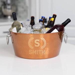 Cubo de Hielo de Acero Inoxidable Premium para Eventos de Alto Nivel - Cool Wave: Cubo de Hielo Moderno con Tapa, Cubo de Hielo para Vino de Acero Inoxidable - Product Image 2
