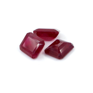 Rubis naturels de Bangkok, octogones calibrés 11x14mm, pierres précieuses de rubis naturelles facettées pour la fabrication de bijoux, prêtes à l'emploi - Product Image 4