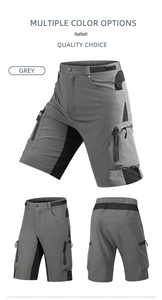 Men's Custom MTB <b>Mountain</b> <b>Bike</b> <b>Shorts</b> Corduroy Waterproof Breathable Cycling Coolmax <b>Padded</b> Liner Downhill Dirt Trail <b>shorts</b> - Product Image 4