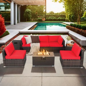 Vietnam Modern Design Poly Rattan Wicker Furniture Round <b>Sunbed</b> for Outdoor Garden Use with Aluminum Frame Patio Set - Product Image 1