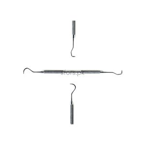 Jacquette - Instrumento Dental de Doble Punta para Limpieza de Dientes Anteriores, Herramienta Dental de Acero Inoxidable de Alta Calidad - Product Image 1