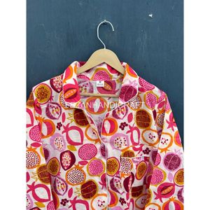Women's Printed Dot Pattern Long Sleeve Pajama Set Casual Loose Fit Two Piece Turn-down Collar Spring <b>Summer</b> Wear - Product Image 6