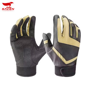 Stylish Baseball Batting Gloves For Men Breathable Material Anti Slip Palm Lightweight Design For Training And <b>Game</b> Play Use - Product Image 1