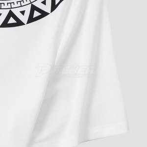 Camisetas de Corte Holgado para Hombre con Tela Suave, Material Transpirable y Estilo Urbano Moderno para el Día a Día - Product Image 4