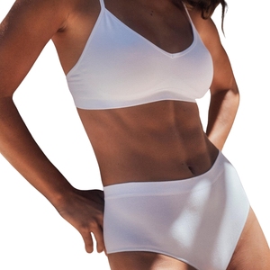 Ensemble bikini côtelé sans couture haut de gamme deux pièces pour femme, ensembles de sous-vêtements sans armatures pour femme en gros |   Marque privée - Product Image 4