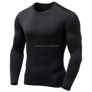 Hot Selling MMA Compression Shirt Men Workout Skinny Stretch <b>Suit</b> Sports Shirt Fitness <b>Body</b> Shirt Men Rash Guard - Product Image 4