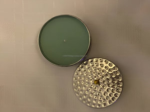 Hot Sale round Shape Decorative Wax Jar Hammered <b>Silver</b> Metal Finishing for Home Wedding Decor Luxury Style Made with Soy Wax - Product Image 6