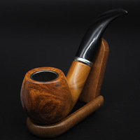 Accessoires pour fumeurs, vente directe d'usine, pipe à tabac en bois faite à la main, style ancien, durable