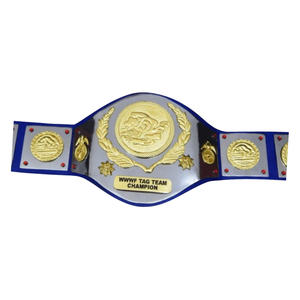 Ceinture de champion de l'équipe de la WWE personnalisable, ceinture de championnat de lutte de qualité supérieure, objet de collection sportif - Product Image 5