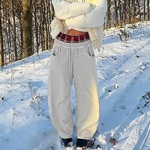 Made Pakistan Men's High Waist Casual Baggy Oversized Breathable Acid Wash Sweatpants Premium Polyester/Cotton Material - Product Image 3