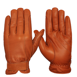 Professional Equestrian Horse Riding Gloves Custom Premium Leather For Men Anti <b>Slip</b> Horse Back Riding Gloves <b>Full</b> Finger Gloves - Product Image 1