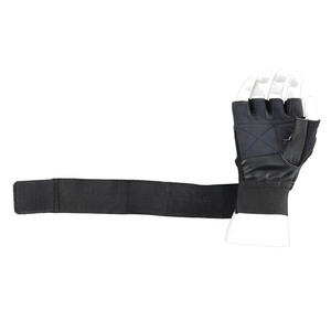 Gants de musculation respirants en néoprène rembourrés de qualité supérieure avec fermeture auto-agrippante et support de poignet extra long pour usage professionnel intensif - Product Image 6