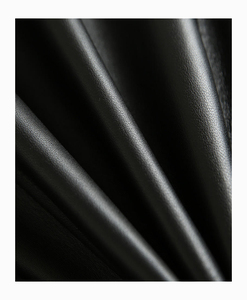 Women's Black Genuine Leather Moto Jacket Full Sleeve <b>Zipper</b> Closure Stand Collar Autumn Style - Product Image 4