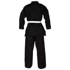 Uniforme de karaté personnalisé de haute qualité, léger, durable, résistant au rétrécissement, 100g polyester/coton, approuvé par la WKF, avec logo personnalisé - Product Image 5