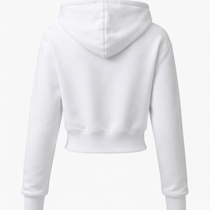 Wholesale Custom <b>Zip</b> <b>Up</b> Women Hoodie 100% Cotton Manufacturer - OEM Factory Direct - Product Image 2