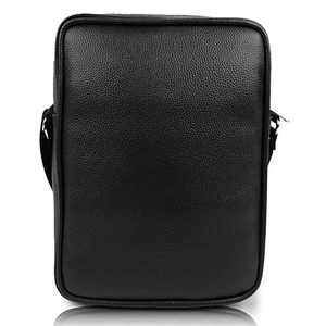Sac bandoulière unisexe en cuir véritable avec fermeture éclair, sangle amovible, style vintage, couleur personnalisable, durable, capacité 20-36L - Product Image 4