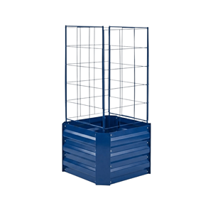 Bac de jardin en métal galvanisé surélevé pour légumes, jardinière extérieure en acier GB025 - Product Image 1