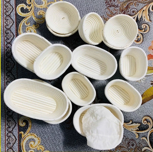 TOP SELLING Rattan Reusable <b>Bread</b> Proofing <b>Basket</b> for Dough Rising Loaf Shaping Customer Favorite Food Contact Safe Hand Wash - Product Image 6