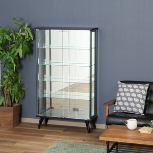 Vitrina Moderna y Elegante TMG-G109 con Estantes de Vidrio Templado, Mueble para el Hogar, Sala de Estar, Comedor, Bar, Entrada, Apartamento - Product Image 1