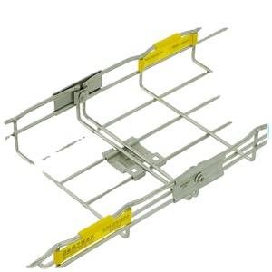 Bestray BSP (dưới Splice tấm) quản lý cáp khay trực tiếp nhà máy cung cấp Inox 304 đục lỗ Thiết kế dây lưới thang khay - Product Image 2