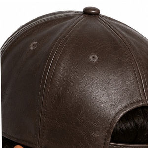 Gorra de Béisbol Unisex de Cuero Premium, Ajustable, Duradera, Cómoda, Estilo Clásico, Ligera, para Uso Diario - Product Image 6