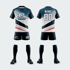 Nouvelle tenue de rugby professionnelle pour hommes, style tribal 2026, uniforme de sport en polyester entièrement sublimé - Product Image 3