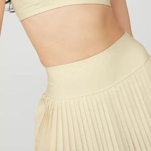 Premium Plus Size Women's High Quality 100% Polyester Midi Bodycon <b>Skirt</b> Front <b>Split</b> High Waist - Product Image 3