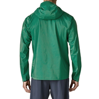 Veste de course imperméable ultralégère pour homme, à capuche, coupe-vent, pliable, pour la randonnée en plein air, veste de pluie respirante personnalisée