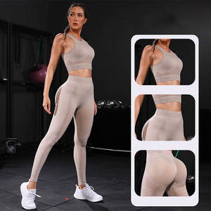 Shorts Deportivos de Compresión de Nailon de Secado Rápido, Cintura Alta, para Yoga, Fitness, Ropa Deportiva Personalizada, Shorts de Ciclismo, Conjuntos de Ropa de Gimnasio - Product Image 3