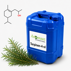 Aromaaz International Terpinen-4-ol (CAS 562-74-3) C10H18O, Aroma Natural Líquido, Fragancia con Pureza del 99.0%-99.5%, Aroma Herbal Fresco - Product Image 1