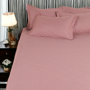 Premium Woodsy Rose Bedsheet Set With <b>Pillow</b> Covers Soft Finish - Product Image 1