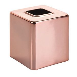 Modern Luxury Metal Tissue Box Cover With Unique Texture For Stylish Interior Decoration And Gifting Purpose - Product Image 1