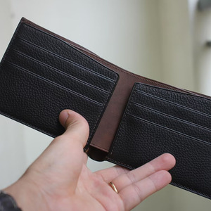 Handmade mens leather wallets RFID blocking slim bifold card holder wholesale supplier premium export fashion in wholesale price - Product Image 5