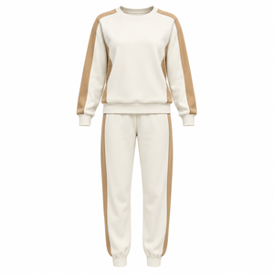 OEM Women's <b>Crop</b> <b>Top</b> <b>Sets</b> High Quality Custom Logo Design Streetwear Hooded Long <b>Tops</b> Tracksuits Winter - Product Image 6