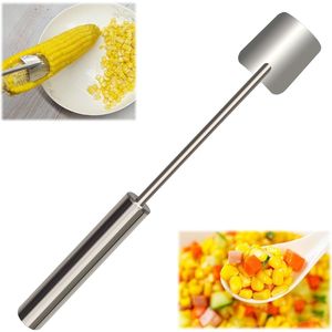 Nouveau 2025 – Éplucheur et séparateur de maïs à long manche en acier inoxydable – Outil rapide et sûr pour la viande et la volaille - Product Image 3
