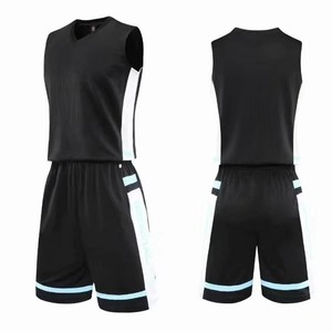 Conjunto de Pantalones Cortos y Camiseta de Baloncesto Personalizados al por Mayor, Uniforme Deportivo para Hombre Adulto, Transpirable, Resistente al Viento, de Secado Rápido, Sublimado - Product Image 4