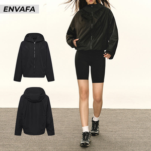 American Vintage <b>White</b> Women's <b>Short</b> Waterproof Solid Woven 100% Polyester Padded Workwear <b>Jacket</b> Autumn Winter - Product Image 4